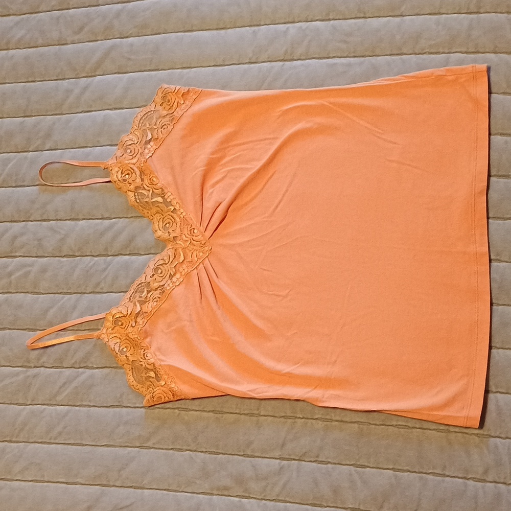 Like New Old Navy Orange Cami: Size Medium
